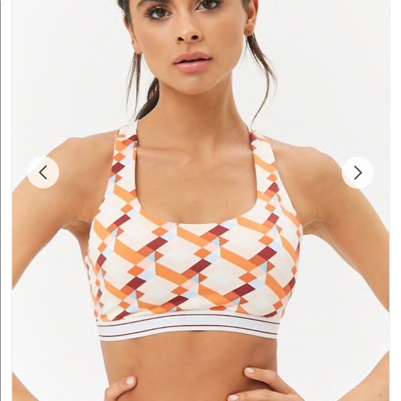 Forever 21 Other - ☆ High Impact Geo Print Sports Bra